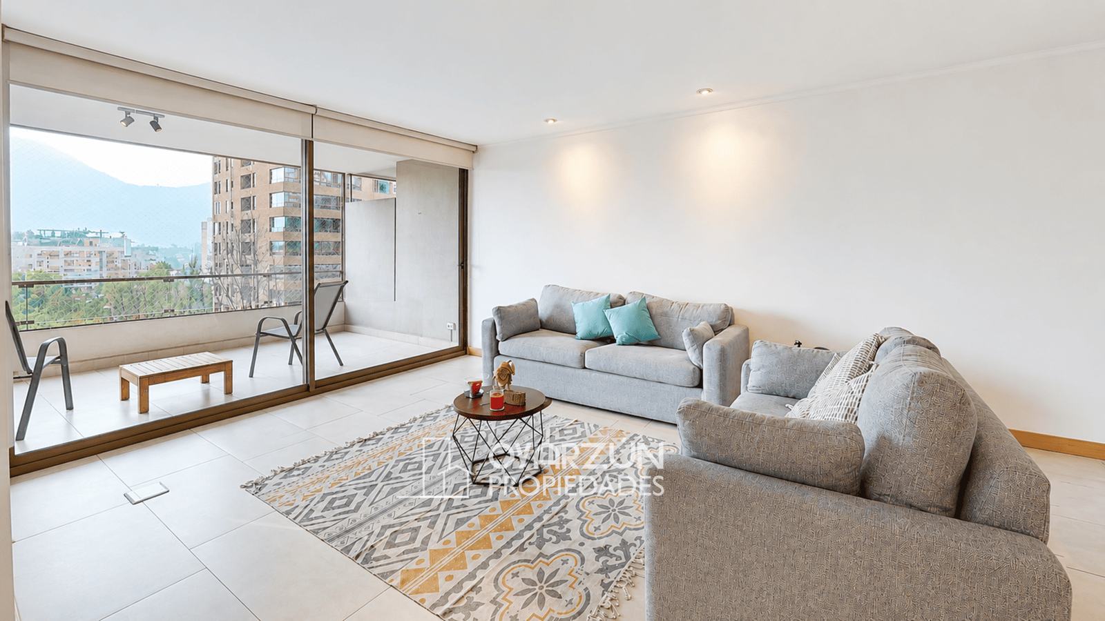 Interior de departamento en Las Condes